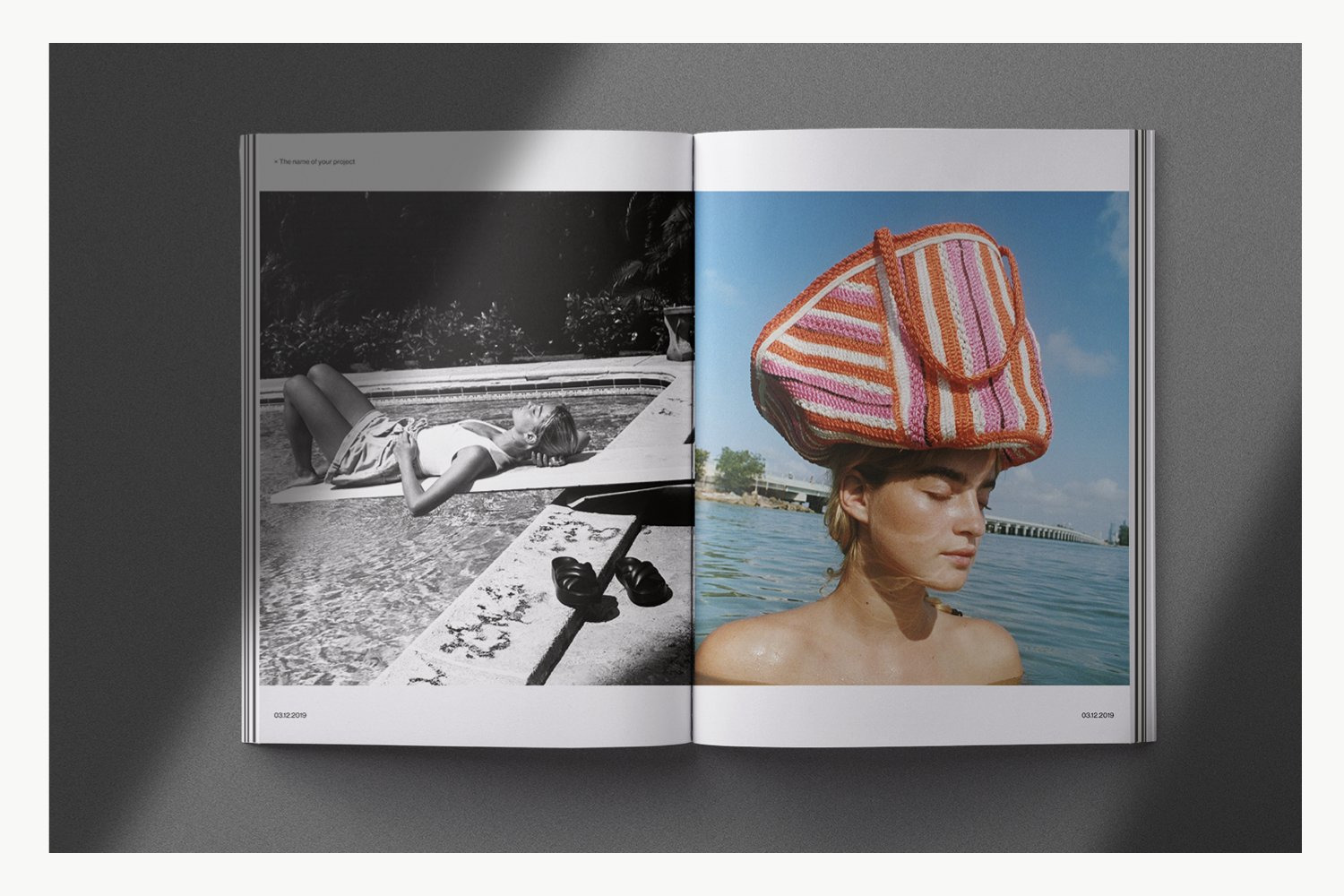 Magazine Spread Mockup Magazine Spread Mockup
