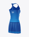 Women&#039;s Tennis Clothing Set Mockup