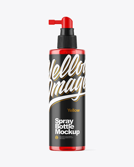 Spray Bottle Mockup