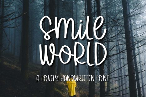 Smile World Font - Font for design