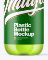 Clear Plastic Bottle Mockup