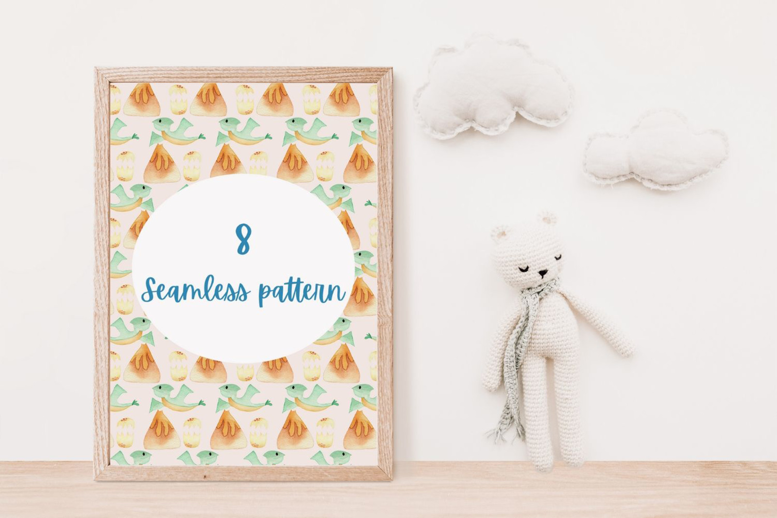 Dino Land - Watercolor Nursery Collection Dino Land - Watercolor Nursery Collection
