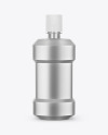 Metallic Plastic Bottle Mockup