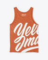 Tank Top with Round Neck Mockup