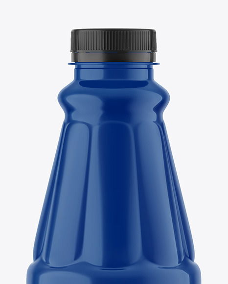 Glossy Sauce Bottle Mockup