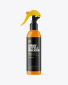 Glossy Spray Bottle Mockup