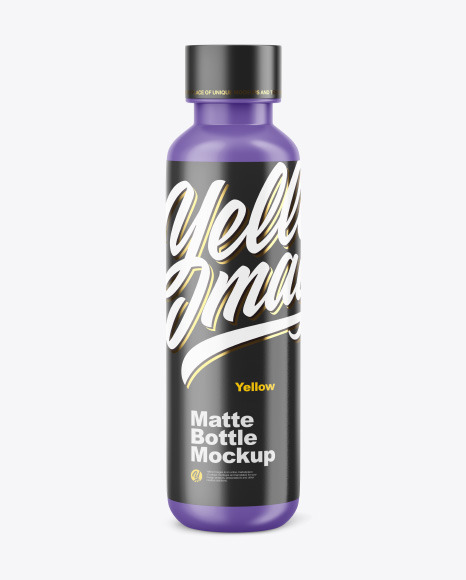 Matte Cosmetic Bottle Mockup - 150ml