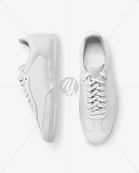 Realistic Sneakers Mockup