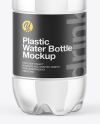 Clear Water Bottle Mockup