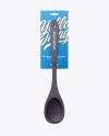 Plastic Kitchen Spoon Mockup