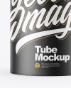 Matte Paper Tube Mockup