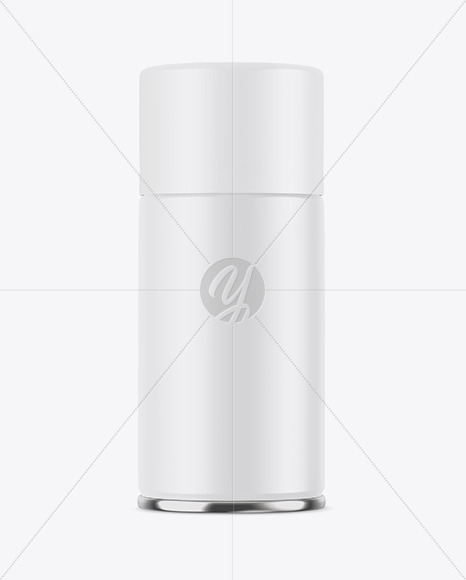 Matte Spray Can Mockup