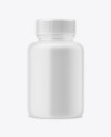 Matte Pills Bottle Mockup