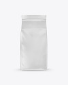 Matte Coffee Bag Mockup