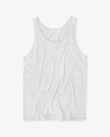 Tank Top with Round Neck Mockup