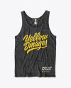 Tank Top with Round Neck Mockup