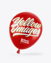 Glossy Balloon Mockup