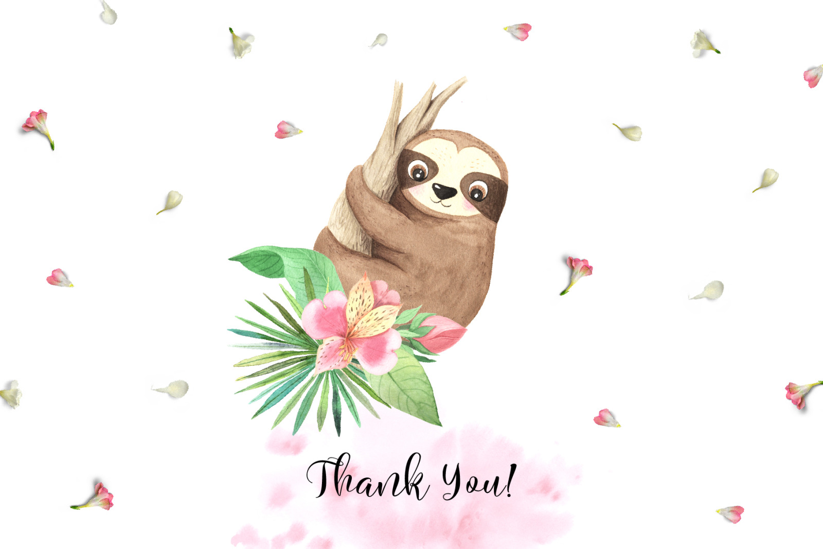 Watercolor Tropical Animals Clipart Watercolor Tropical Animals Clipart