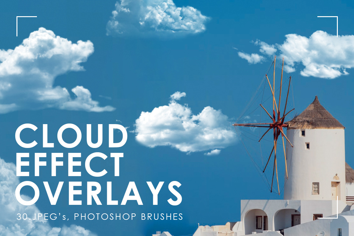 30 Realistic Cloud Overlays 30 Realistic Cloud Overlays