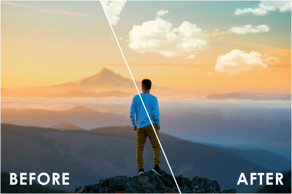 30 Realistic Cloud Overlays 30 Realistic Cloud Overlays