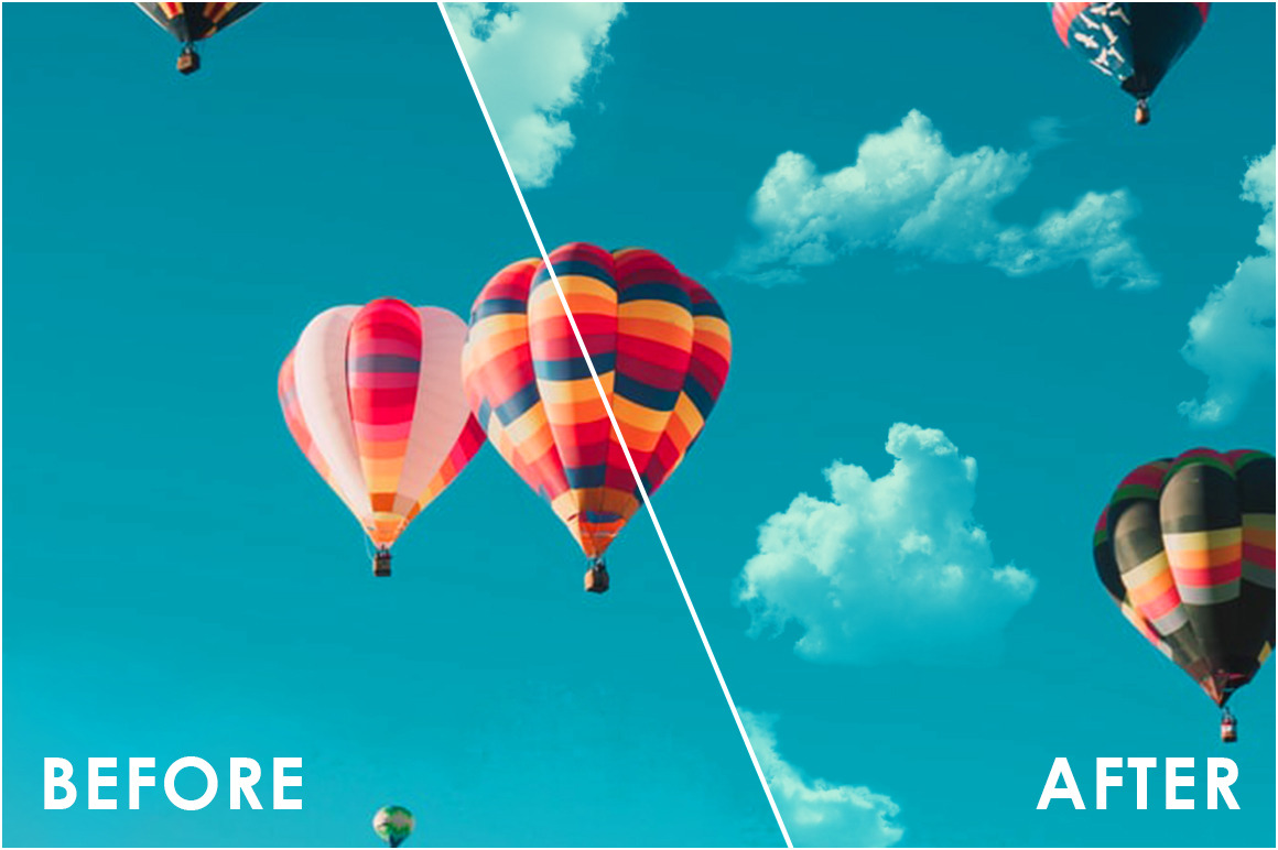 30 Realistic Cloud Overlays 30 Realistic Cloud Overlays