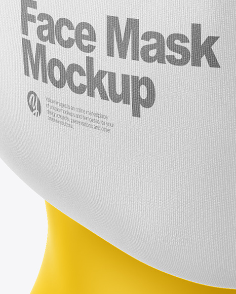 Face Mask Mockup