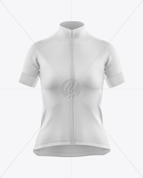 Women's Cycling Jersey Mockup