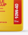 Motor Oil Bottle Mockup