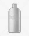 Matte Metallic Shampoo Bottle Mockup Matte Metallic Shampoo Bottle Mockup