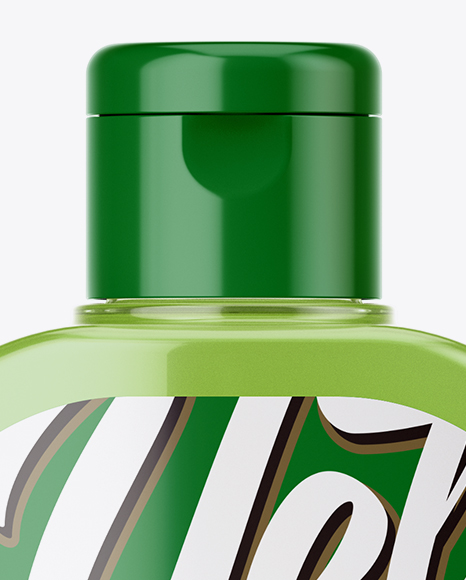 Clear Shampoo Bottle Mockup