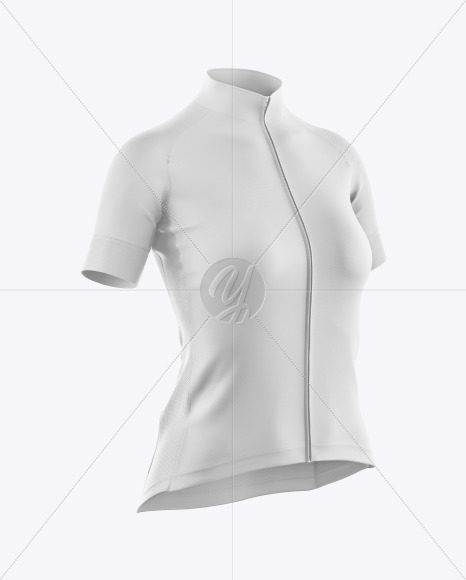 Women's Cycling Jersey Mockup