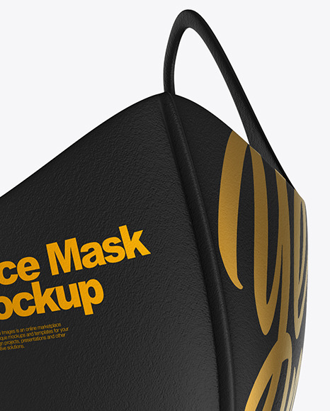 Face Mask Mockup