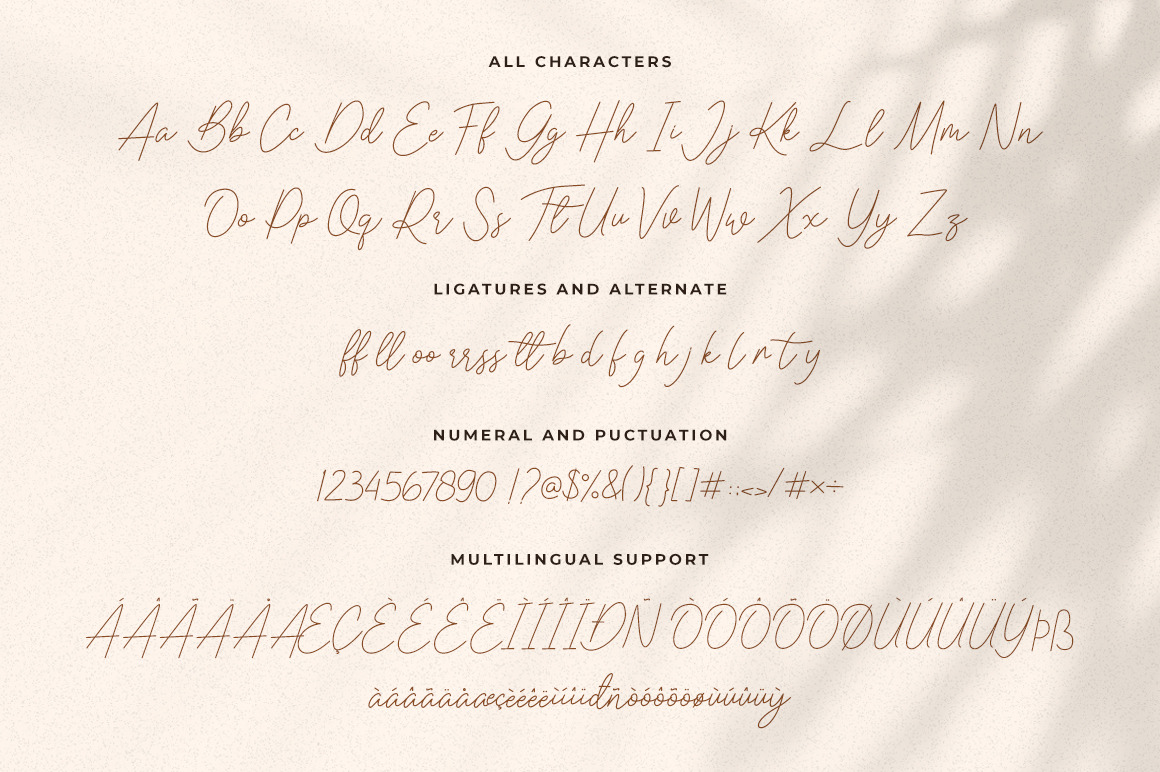 Caramella - Modern Script Font, Single Line Font, Monoline Script