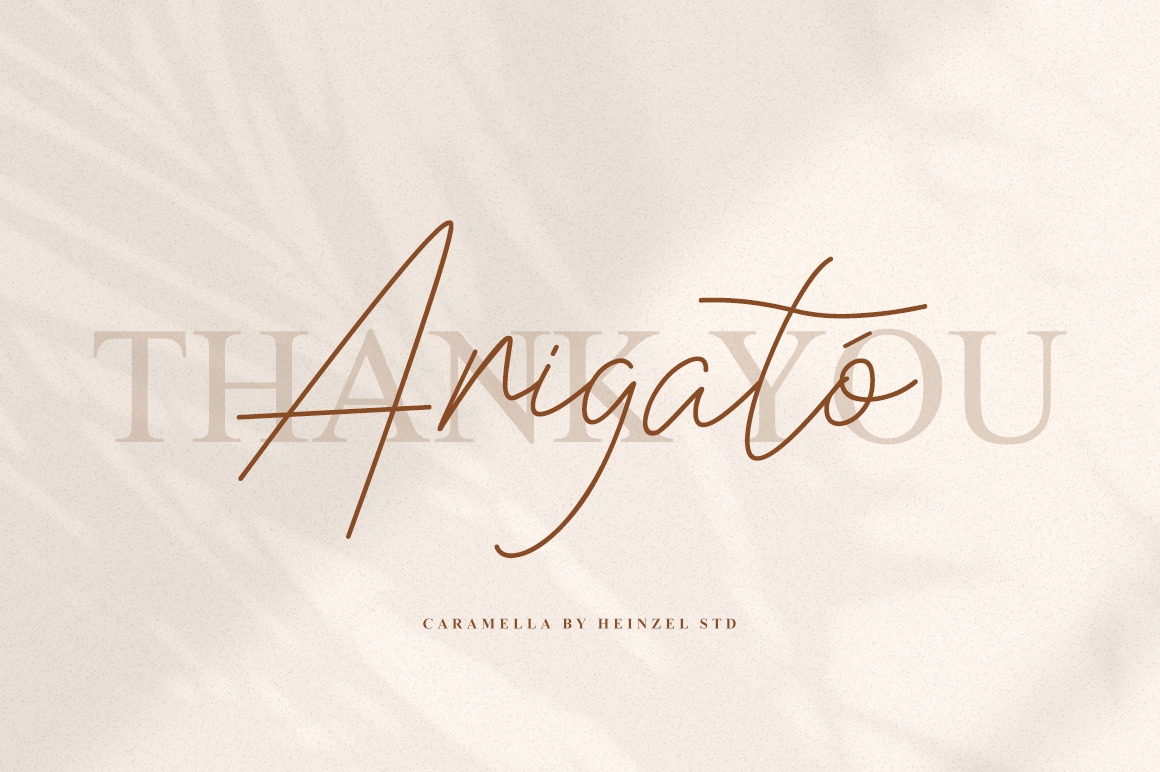 Caramella - Modern Script Font, Single Line Font, Monoline Script Caramella - Modern Script Font, Single Line Font, Monoline Script