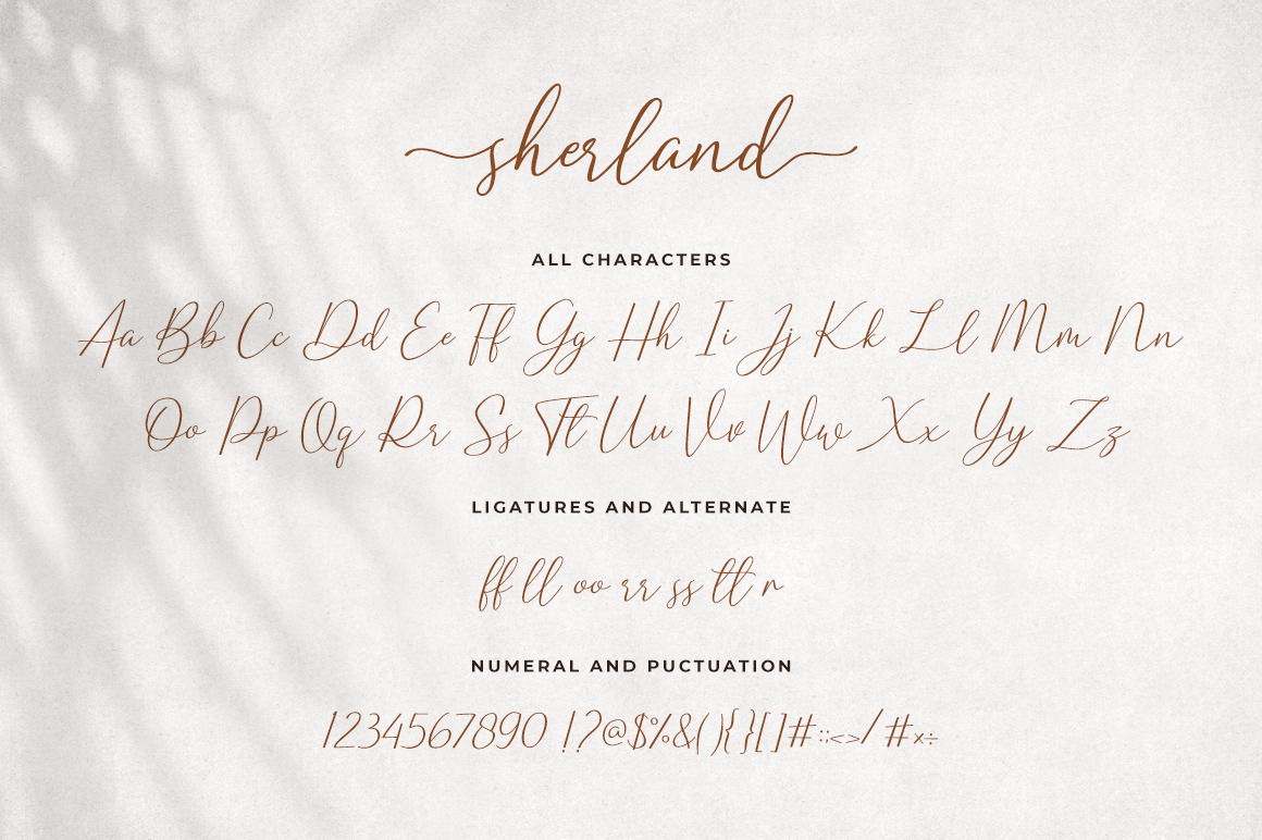 Sharland Luxury Script Sharland Luxury Script
