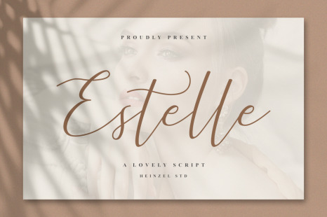 Estelle - Handwritten script font