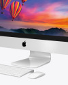 iMac Pro Mockup - Right Side View