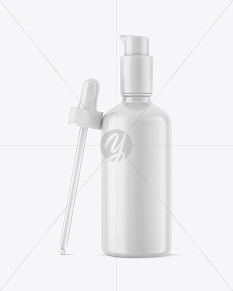 Matte Dropper Bottle W/ Pipette