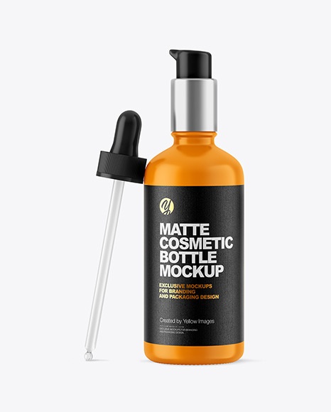 Matte Dropper Bottle W/ Pipette