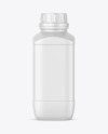 Matte Plastic Bottle Mockup