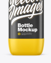 Matte Plastic Bottle Mockup