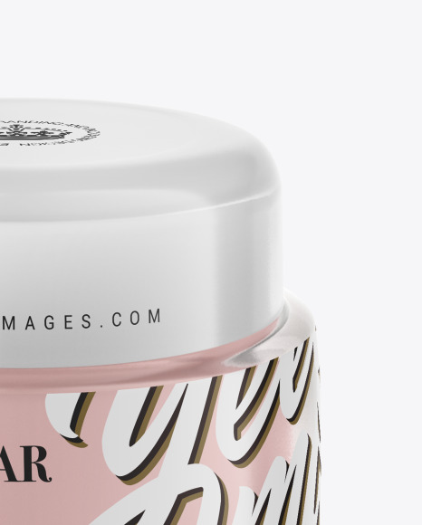 Cream Jar Mockup