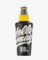 Glossy Spray Bottle Mockup