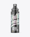 Matte Spray Bottle Mockup