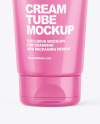 Glossy Cosmetic Tube Mockup