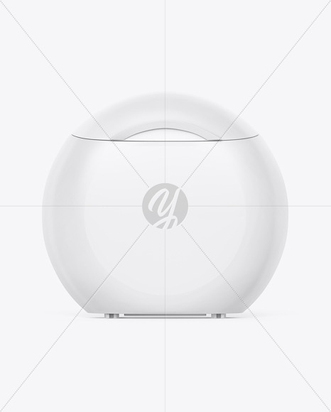 Matte Dental Floss Box Mockup - Front View