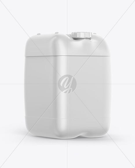 Plastic Jerry Can Mockup