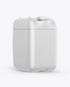 Plastic Jerry Can Mockup