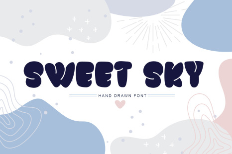 Sweet Sky Rotund Font - Hand written