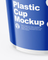 Plastic Yogurt Cup Mockup